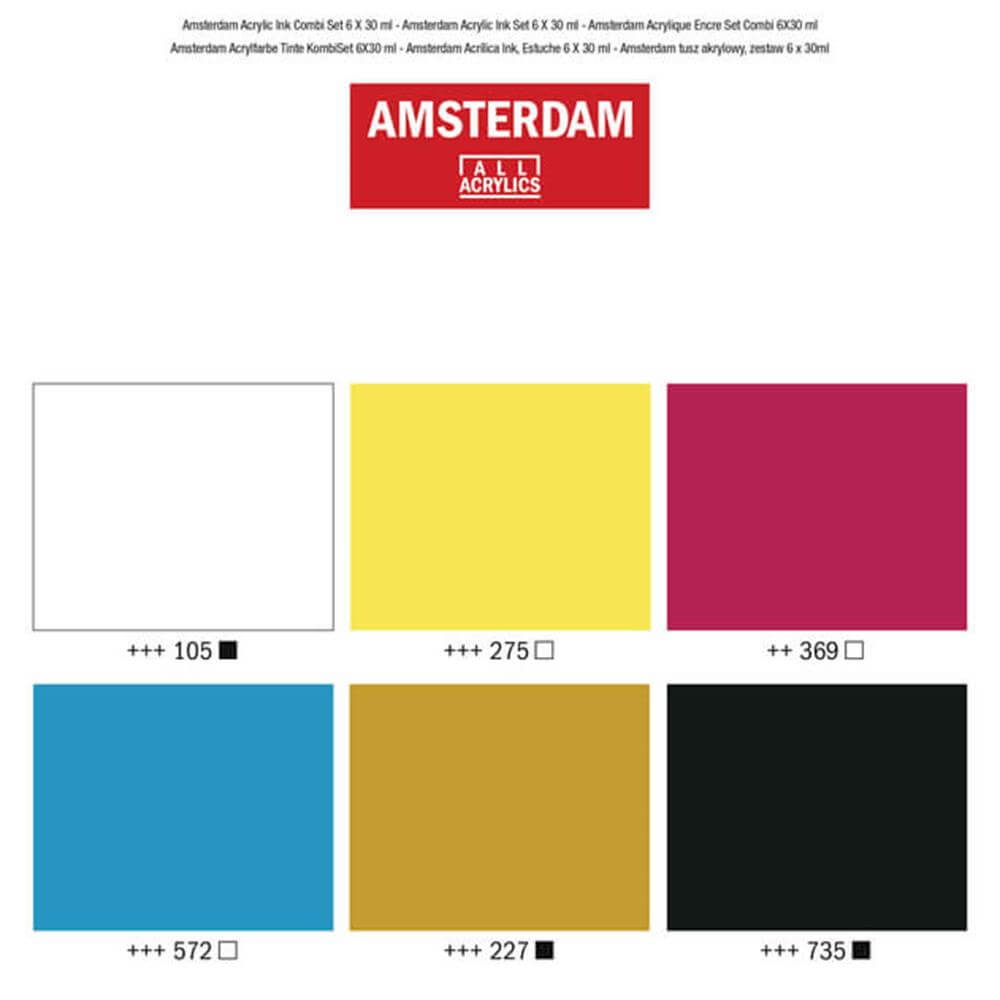 Amsterdam Acrylic Ink Set